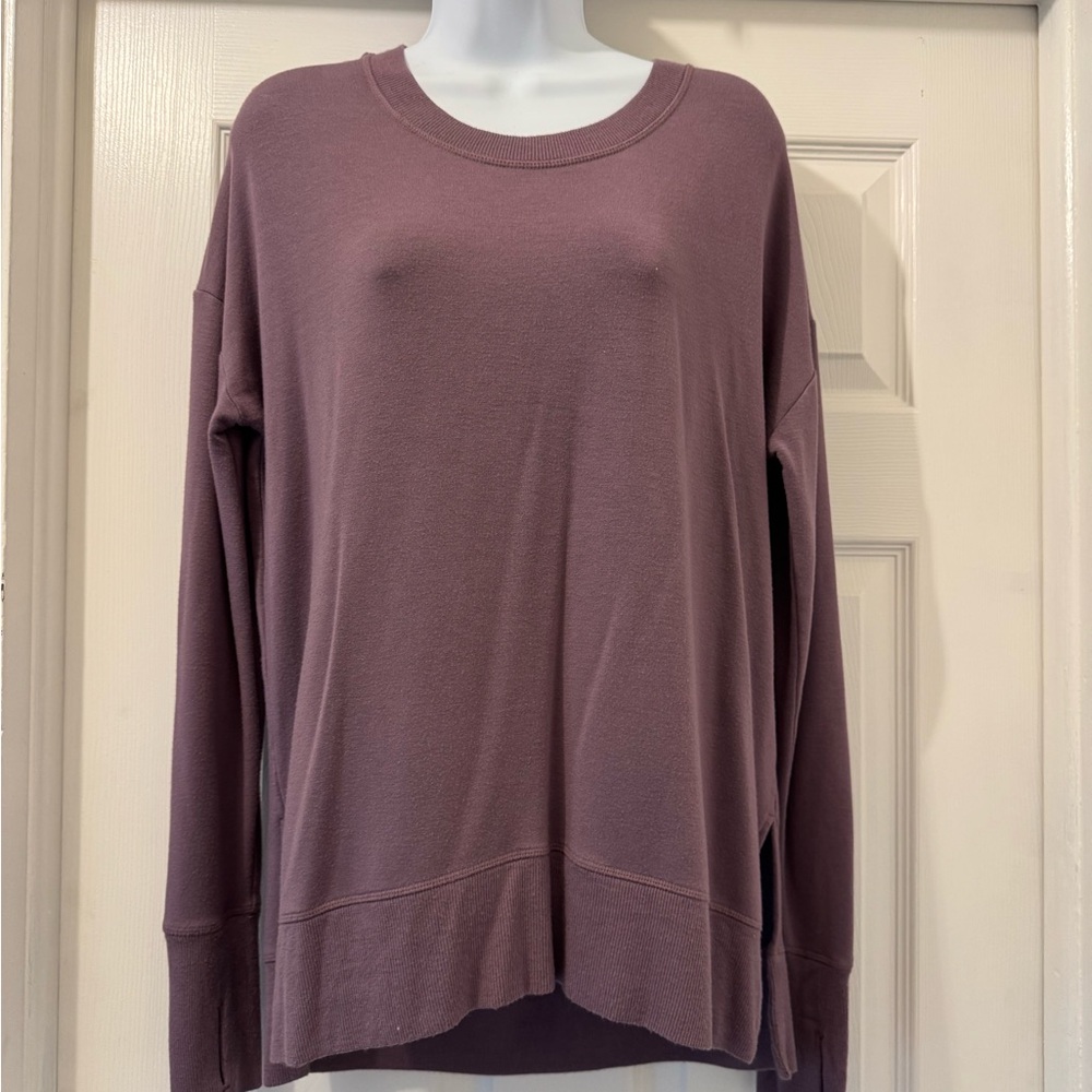 Women's Athleta Mauve Long Sleeve Top